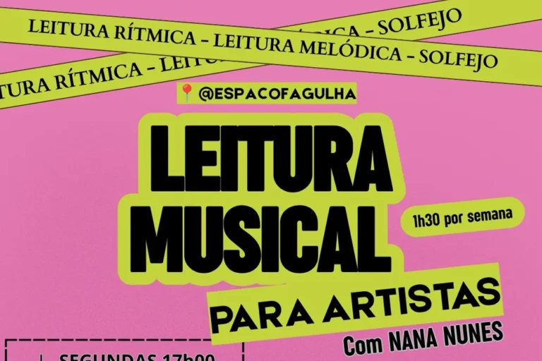 Aulas de Leitura Musical e Prática de Coro com Nana Nunes