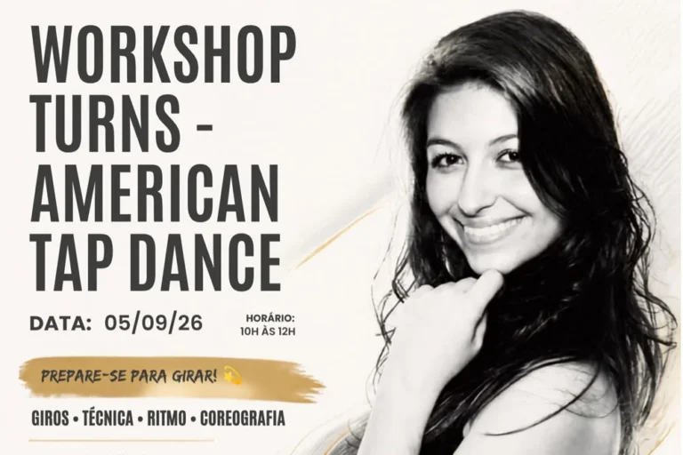 Sala do Tap apresenta: Workshop Turns – American Tap Dance