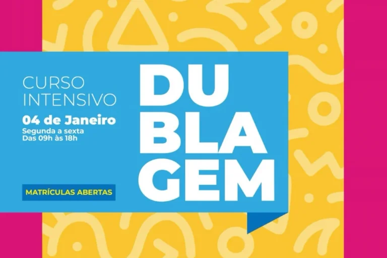 Curso Intensivo de Dublagem na Universidade da Dublagem